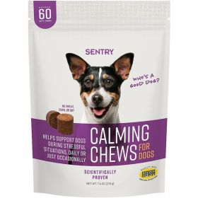 Sentry Calming Chews for Dogs - 60 count