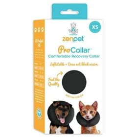 ZenPet Pro-Collar Inflatable Recovery Collar (Option 2: 1 count, Option 1: X-Small)