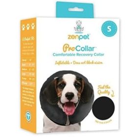 ZenPet Pro-Collar Inflatable Recovery Collar (Option 2: 1 count, Option 1: Small)