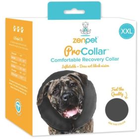 ZenPet Pro-Collar Inflatable Recovery Collar (Option 2: 1 count, Option 1: XX-Large)