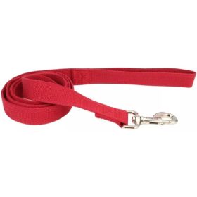 Coastal Pet New Earth Soy Dog Lead Cranberry Red (Option 1: 6 feet x 5/8"W)