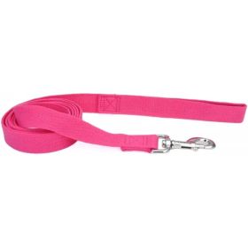 Coastal Pet New Earth Soy Dog Lead Fuchsia (Option 1: 6 feet x 1"W)