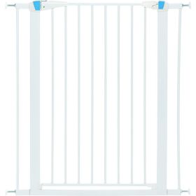 MidWest Glow in the Dark Steel Pet Gate White (Option 2: 1 count, Option 1: 39" tall)