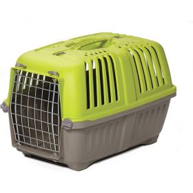 MidWest Spree Pet Carrier Green Plastic Dog Carrier (Option 2: 1 count, Option 1: X-Small)