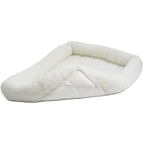 MidWest Quiet Time Fleece Bolster Bed for Dogs (Option 2: 1 count, Option 1: X-Small)