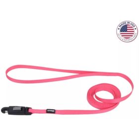 Li'l Pals Nylon Lead (Option 2: 6' Long x 5/16" Wide, Option 1: Neon Pink)