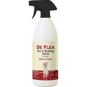 Miracle Care De Flea Pet & Bedding Spray (Option 1: 16.9 oz)