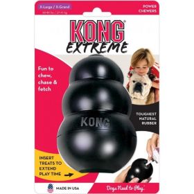 KONG Extreme KONG Dog Toy (Option 2: X-Large, Option 1: Black)