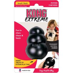 KONG Extreme KONG Dog Toy (Option 2: Small, Option 1: Black)