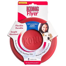 KONG Flyer Dog Disc (Option 2: 6.5" Diameter, Option 1: Small)