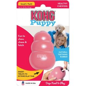 KONG Puppy KONG (Option 1: Small (4.25"L x 1.62"W x 6.5"H))