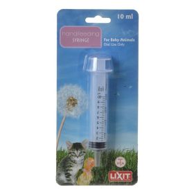 Lixit Hand Feeding Syringe for Baby Animals (Option 1: 10 ml Hand Feeding Syringe)