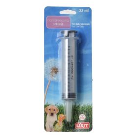 Lixit Hand Feeding Syringe for Baby Animals (Option 1: 35 ml Hand Feeding Syringe)