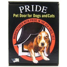 Pride Pet Doors Deluxe Pet Door (Option 1: Large (11.5" Wide x 16.9" High Opening))