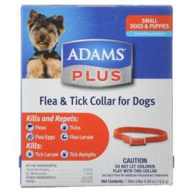 Adams Plus Flea & Tick Collar for Dogs (Option 1: Small Dogs)