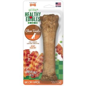 Nylabone Healthy Edibles Wholesome Dog Chews (Option 2: Souper (1 Pack), Option 1: Bacon Flavor)