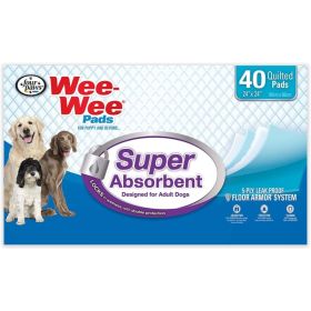 Four Paws Wee Wee Pads (Option 2: 40 Pack, Option 1: Super Absorbent)