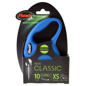 Flexi New Classic Retractable Cord Leash (Option 2: X-Small, Option 1: Blue)