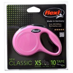 Flexi New Classic Retractable Tape Leash (Option 2: X-Small, Option 1: Pink)