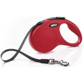 Flexi Classic Red Retractable Dog Leash (Option 1: Small 16' Long)